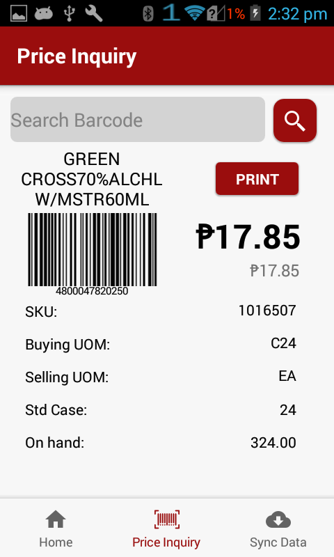 Price Inquiry