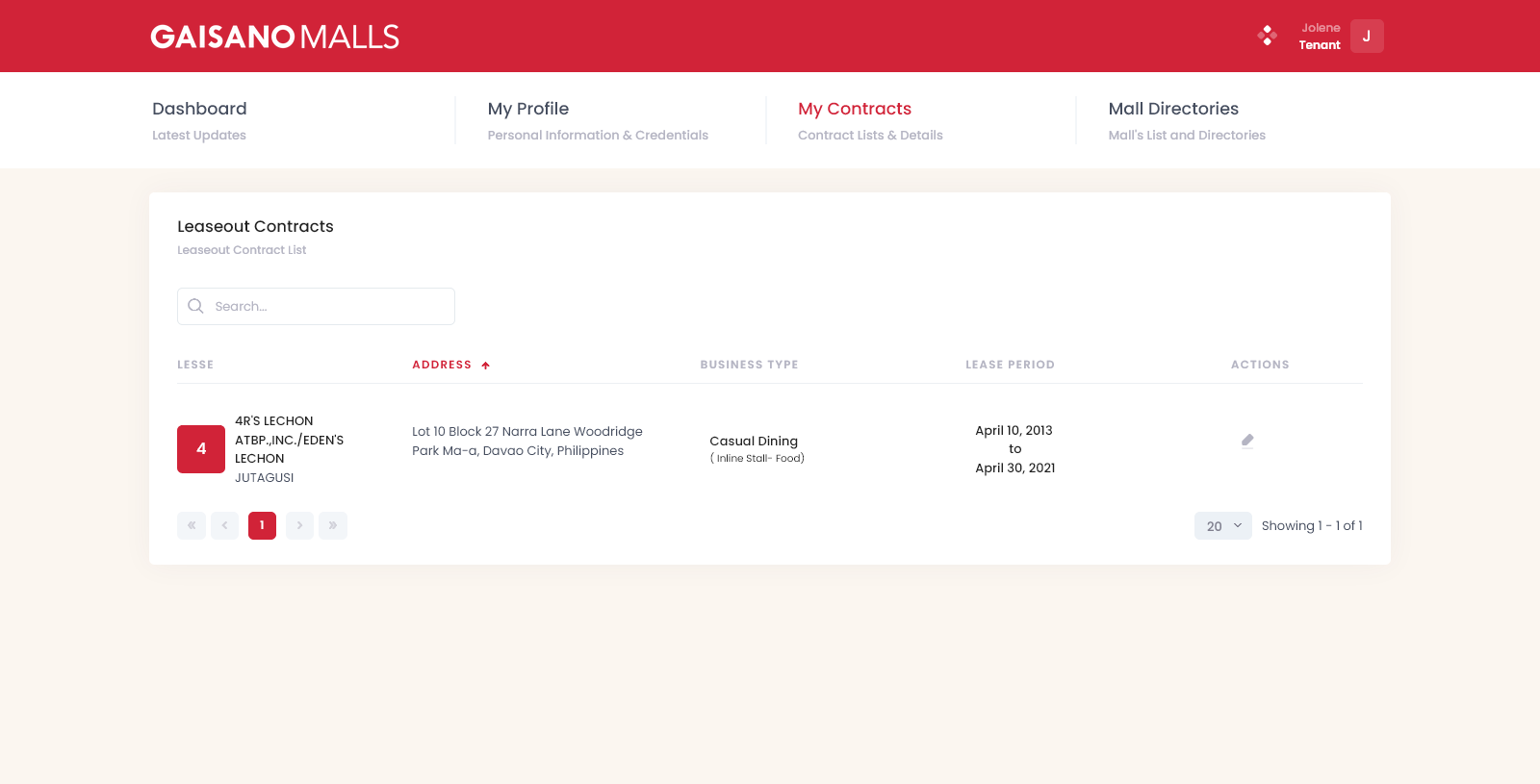 Contract Ui